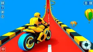 Mega Ramp Bike Racing Games 3D &ndash; GT Bike Mega Ramp Racing Stunt Games &ndash; Android Gameplay Epi 102