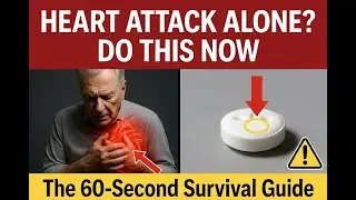 Heart Attack Alone? The First 3 Minutes Decide Everything | Senior Health Tips