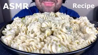 ASMR CREAMY PASTA WITH CHEESE PHILADELPHIA & ZUCCHINI MUKBANG + RECIPE (EATING SOUNDS) EATING SHOW