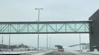 ฤดูหนาวสวีเดน ใช้ชีวิตลำบากมาก การเดินทางบนถนน ฝ่าพายุหิมะ | Winter in Sweden 2026 