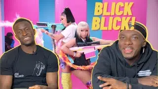 Coi Leray & Nicki Minaj - Blick Blick! (Official Video) | REACTION | WHEELITUP
