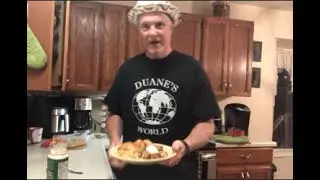 Cooking Shake and Bake Chicken with Duane's World