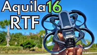 Первый полет Aquila16 | Потенциал стать отличным дроном, если бы не это...