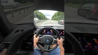 TopSpeed BMW i4 M50 | 544PS / 795NM | E Power on German Autobahn!