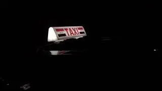 taxi topper lights with magnetic. taxi roof light