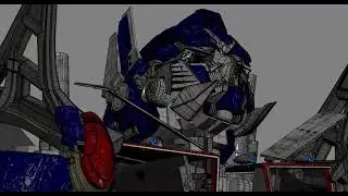 How I made the Optimus transfomation scene
