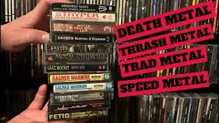 Metal Tape Collection Update ::: Filthy, Stinky, Death Metal. And Some Squeaky Clean 80’s Metal