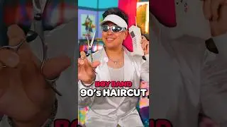 1990&rsquo;s Boy Band Haircut for a Fan ✂️ | #ASMR