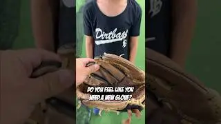 New Rawlings Glove Gift Reaction for Young Baseball Player