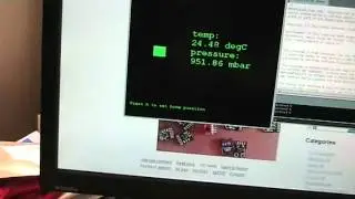 MS5611-01BA01 high resolution pressure sensor with Arduino and Processing