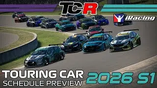 Предварительный обзор iRacing TCR 2026, 1-й сезон! | iRacing TCR