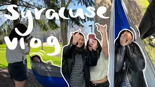 syracuse vlog | college life, skipping class, mario kart