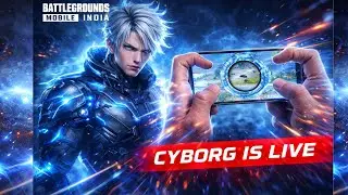 BGMI FULL RUSH GAMEPLAY | CYBORG IS LIVE