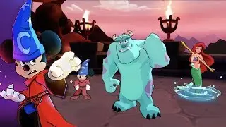 Disney Sorcerer's Arena (Glu Games) - iOS / Android - Early Gameplay