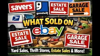What Actually SOLD on eBay | Thrift, Garage & Estate Sale Finds | 30 Items for $1763 | 1/11-17/26