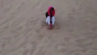 Taylor Sand Sledding