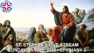01-25-26  St. Stephen's Episcopal Church - Epiphany 3