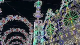 ADELFIA (BA) San trifone 2025 - Luminarie FANIUOLO ILLUMINAZIONI