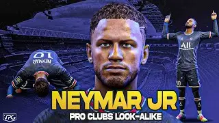 FIFA 22 Neymar Jr Pro Clubs Creation