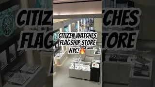 Citizen Watches Flagship Store NYC!🔥 Frederique Constant, Bulova, Citizen Accutron, Alpina Watches!