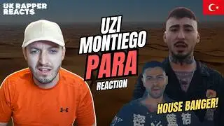RAPPER REACTS to UZI x MONTIEGO - PARA 🇹🇷 | Turkish Rap Music Reaction