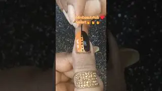Easy nail art at home 💅#nails #nailart #naildesign #nailartdesigns