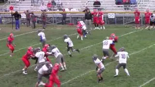 Steven Locher - Coventry High School - Soph. QB #10 - TD Pass Highlights