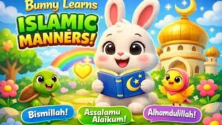 Bunny Learns Islamic Manners