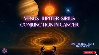 ✨Venus - Jupiter - Sirius Conjunction in Cancer | Meditation to Plant your Seeds of Abundance