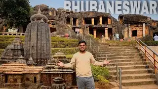 Bhubaneswar Tourist Places 2026 | Lingraj Temple & Udaigiri Khadangiri Caves Bhubaneswar Travel Vlog