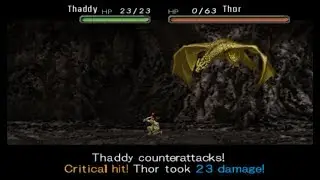 A single young thief takes on an almighty thunder dragon