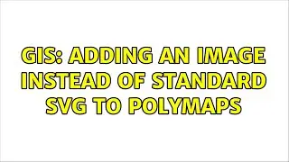 GIS: Adding an image instead of standard svg to Polymaps