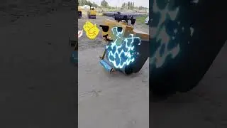 Crushing construction brick & Monster Road Roller #monstertruck #car #truck #shorts #trucks #cars