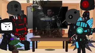 Skibidi toilet react to halo master chief | Gacha life