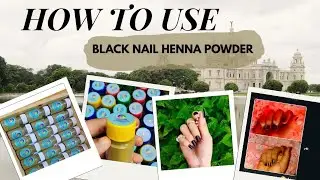 ORGANIC BLACK NAIL HENNA POWDER ✅ WHATSAPP NO.9588636503 SHIPPING GLOBALLY 🌎#blacknailhennapowder