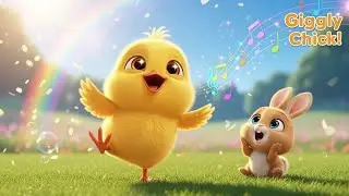 &ldquo;Giggly Chick Funny 3D Cartoon Song | गुनगुन चूज़ा Kids Rhyme&rdquo;