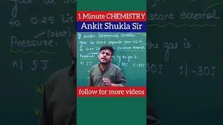 1 Minute CHEMISTRY with Ankit sir..... #neet #chemistry #omega #jee #physics
