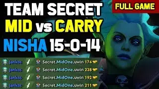 OMG! Midone's Mid Tinker got totally destroyed by Nisha's Death Prophet 7.21c Meta