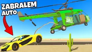 ❄️ ZABRAŁEM AUTO HELIKOPTEREM!? 40000M | ROBLOX |
