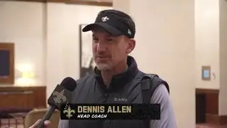 Saints Head Coach Dennis Allen Interview | 2022 NFL Scouting Combine