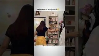 Ghost prank on younger sister 😂| #sistrology