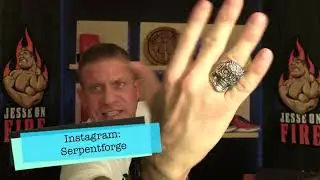 Jesse on Fire reviews our Sugar Skull Ring!