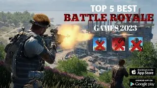 Top 5 Best Battle Royale Games 2023 For Android & IOS ||Malayalam ||#lazymeron
