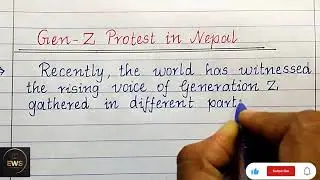Genz Protest in Nepal #nepal #genz #protest #essay #speech #english #genz essay about gen z protest