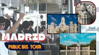Public Bus Tour in Madrid | Filipino Family Exploring Gran Via, Money Heist Spot & CR7 Hotel!