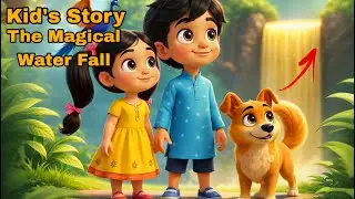 The Golden Waterfall | Aryan & Sara ka Magical Adventure | Hindi Kids Story