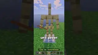 Kann ein Armorstand mit Totem &uuml;berleben...?! #minecraft #minecraftshorts #maggus