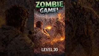 Zombie Game Level 20 🧟&zwj;♂️🔥 | FINAL EPISODE | Game Over 💀🏆#zombiegame #gamingshorts