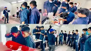  🎨🚗 Auto Paint Student Training Program | Practical Session 🔧👨‍🎓#trainwithamith #autopainting 