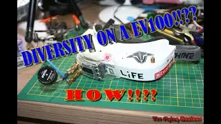 How to: Eachine EV100 Diversity MOD! with Furious True-D v3.7!